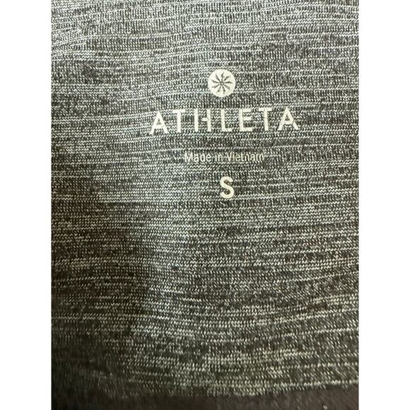 Athleta Womens Salutation Stash Pocket Tights Heathered Gray  Size S Activewear - Picture 6 of 8